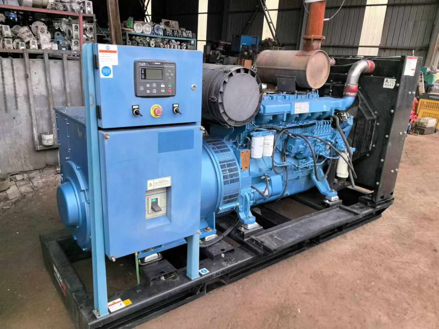 仁布500kW 柴油发电机组可带动设备功率的计算公式是什么？